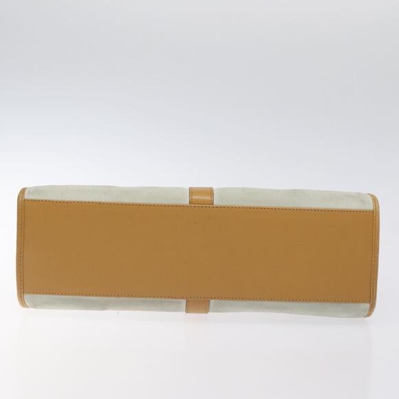 GUCCI Jackie Hand Bag Suede White Gold 002 002 - Picture 9 of 16